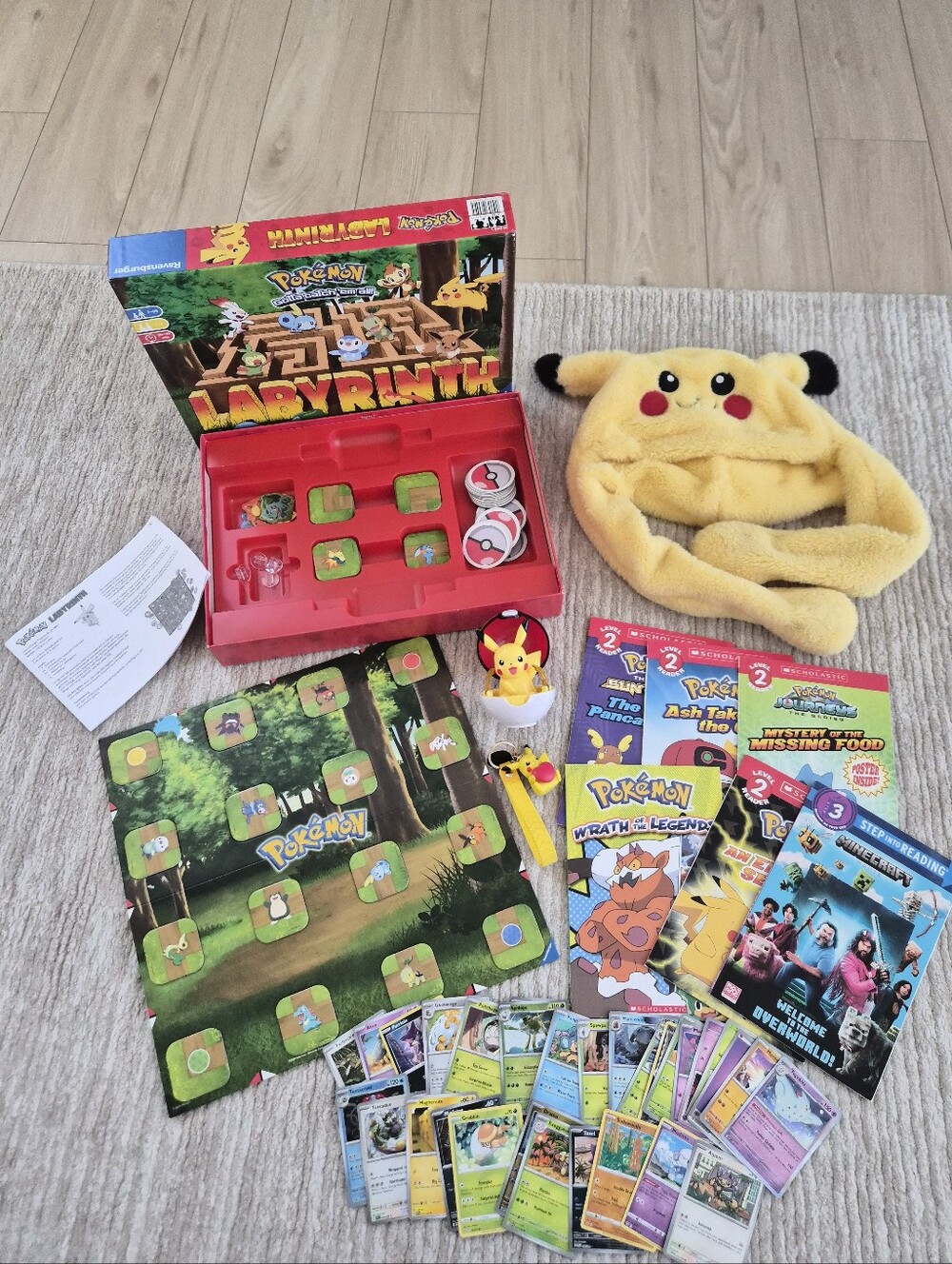Pokemon Book Bundle With Pokemon Card